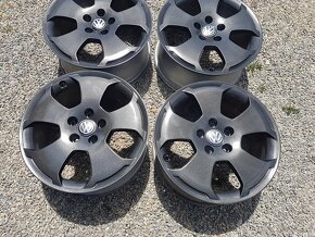 5x112 r17 hliníkové disky Audi A3, grafit Volksawagen - 2