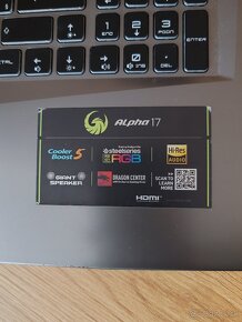 MSI Alpha 17 A4DEK - 020CZ - 2