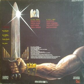 LP Manowar ‎– Battle Hymns - 2