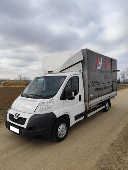 Peugeot Boxer 3.0 plachta - valník, 6 pal - 2