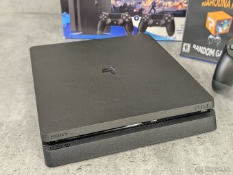 Playstation 4 Slim 500GB 1 ovládač, 1 náhodná hra - 2