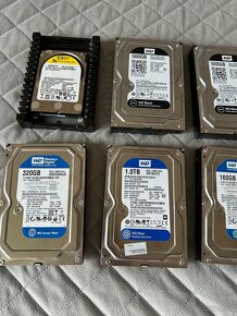 HDD WD 1TB, 500GB 3.5” - 2