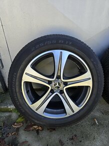 zimná sada Mercedes 5x112 225/55 R17 DOT3422 - 2