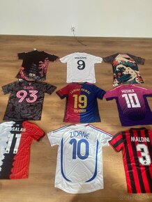 Futbalové dresy Fc Barcelona,Real Madrid, Ac Milan... - 2