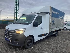 Renault Master Valník 2.3DCI Plachta-TWIN CAB - 2