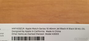 Apple Watch 10 46mm Cellular Black - 2