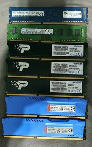 Rôzne DDR3 RAMky - 2