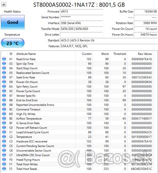 Seagate archive HDD - 8TB - 2