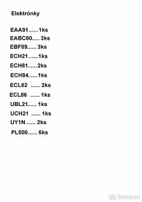 Elektrónky - 2