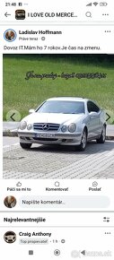 Vymením Mercedes clk + skúter Vespa za? - 2