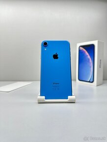 iPhone XR 128GB BLUE ORIGINÁL STAV + PRÍSLUŠENSTVO - 2