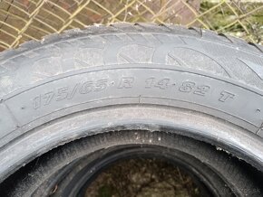 1x zimné, 2x letné / 175/65 R14 pneu - 2