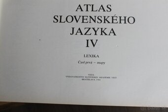 Atlas Slovenského Jazyka IV - 2