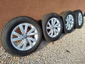 Predám originálne kolesá Volkswagen 5x112 r16 - 2