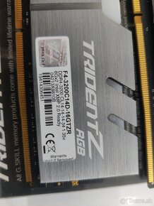 G Skill Trident Z RGB 2x8gb (16gb) DDR4 CL14 3200MHZ - 2