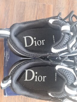 Dior b22 Luxury Trainer DIOR B22 black silver 43 nenosené - 2