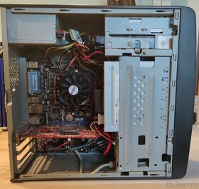 Predám PC Zostavu Mini Barbone Phenon II X4 Win 10 - 2