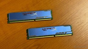 RAM 2x 4GB (8GB) DDR3 1600MHz Kingston HyperX - 2