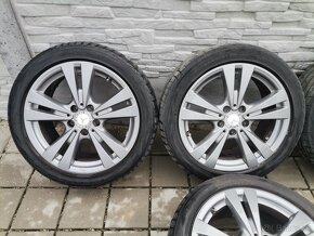 Alu disky 5x112 R17 Mercedes + 225/45 R17 letné - 2