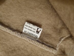 Vesta z ovcej vlny merino+camel - 2