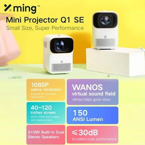 Full HD projektor Xiaomi Xming Q1 SE - 2