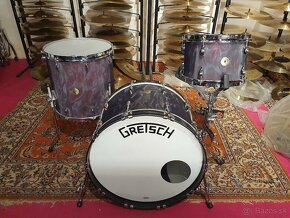 bicí Gretsch Broadkaster 22,12,16 black satin flame - 2