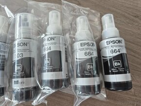 Epson atramenty 664 BK, M, C, Y  a  103 Bk - 2