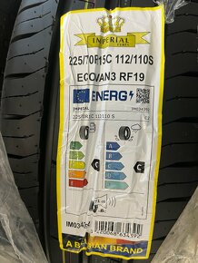 LETNE PNEUMATIKY IMPERIAL ECOVAN 3 225/70 R15c - 2