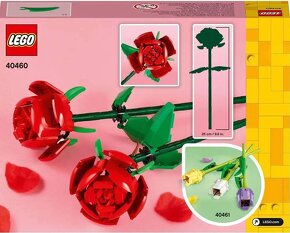 Predám nové LEGO Botanicals 40460 Ruže - 2