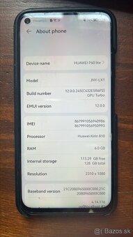 Huawei p40 lite cierny 128 gb - 2