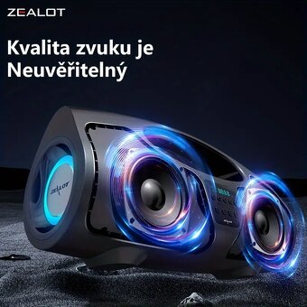 Výkonný 40W bluetooth reproduktor s mikrofonem. - 2