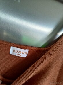 Rumor elastické úpletové šaty S-M - 2