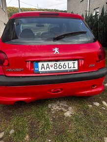 Peugeot 206 1.4 55 kW, benzín 2009 - 2