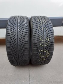 2x zánovné zimné pneu Michelin 245/50R19 - 2