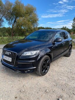 Q7 3,0 Tdi 176kw S line rv 2011,261100km, 2 majitel,5 miest - 2