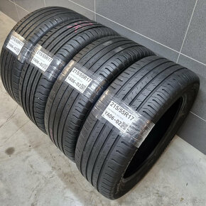 Letné pneumatiky 215/55 R17 CONTINENTAL DOT2018 - 2