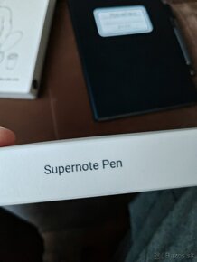 poznámkový blok Supernote A6 X Folio Samurai pen - 2