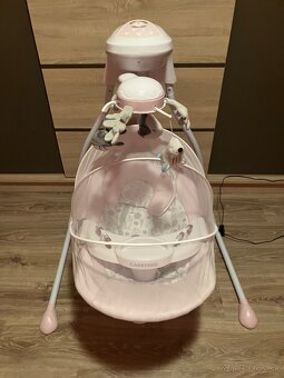 Detská hojdačka CARETERO Raffi Pink - 2