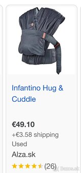 Nosic na babatko INFANTINO Hug & Cuddle - 2