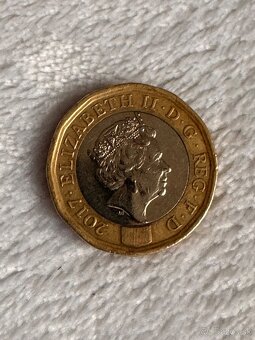 Minca Elizabeth II. One pound 2017 - 2