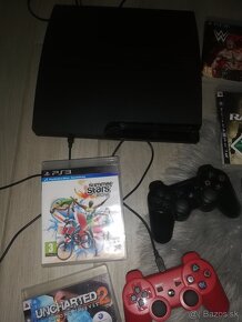 Playstation 3, hry, ovládače, káble - 2