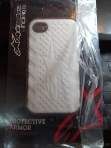 Obal iphone 4 Alpinestars biely - 2