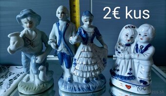 Sošky plast , porcelán , sklo - neznačené - 2