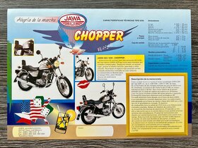 Prospekt - Jawa 350/639 Chopper ( 199X ) - 2