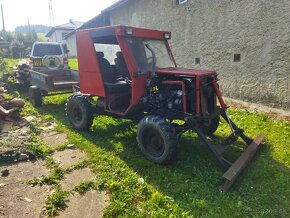 Traktor domácej výroby 4x4 - 2