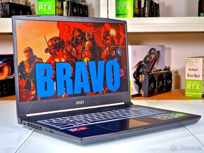 Herný notebook MSI BRAVO | Ryzen 7735HS | RX6550 | ZÁRUKA 24 - 2