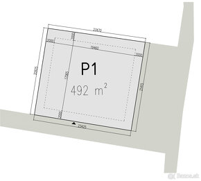 POZEMOK PRE DEVELOPERA SO STAVEB.POVOLENÍM NA 3 RODINNÉ DOMY - 2