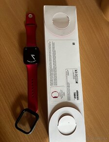 Predám apple watch 7 45mm S/M/L GPS Červené - 2