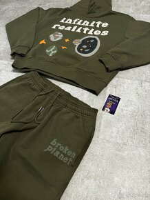 Broken Planet Green Tracksuit - 2