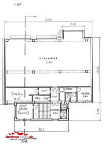 Na prenájom obchodné priestory s rozlohou 300 m2 v centre No - 2